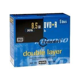 Intenso DVD+R DL 8,5GB 8x 5-pack Jewelcase