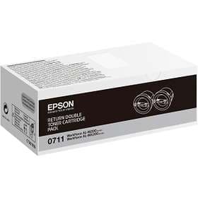 Epson 0711 (Svart) 2-pack