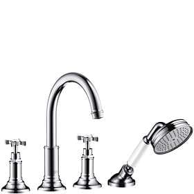 Hansgrohe Axor Montreux Badkarsblandare 16546820 (Borstad Nickel)