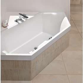 Villeroy & Boch Squaro 6-kantet 190x80 (Vit)