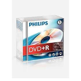 Philips DVD+R DL 8,5GB 8x 10-pack Spindel