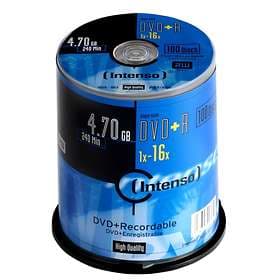 Intenso DVD+R 4,7GB 16x 100-pack Spindel