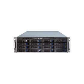 Inter-Tech IPC 3U-3416 (Svart/Silver)