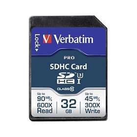 Verbatim Pro SDHC Class 10 UHS-I U3 32GB