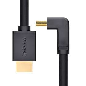 Ugreen HD103 HDMI - HDMI High Speed with Ethernet (angled) 90° 1m