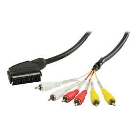 Valueline Scart - 6RCA 1m