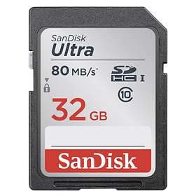 SanDisk Ultra SDHC Class 10 UHS-I U1 80MB/s 32GB