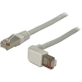 DeLock S/FTP Cat6a RJ45 - RJ45 (angled) 1m