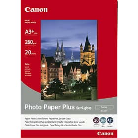 Canon SG-201 Photo Paper Plus Semi-gloss Satin 260g A3+ 20st