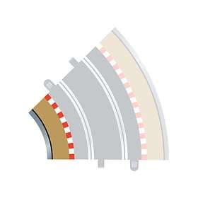 Scalextric Radius 2 Curve Inner Borders 45° (C8225)
