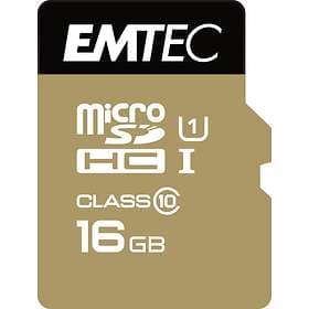 EMTEC Gold+ microSDHC Class 10 UHS-I U1 16GB