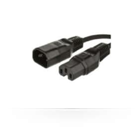 MicroConnect IEC C14 - IEC C15 1,5m