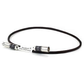 Tellurium Q Silver Diamond 2XLR - 2XLR M-F 1m