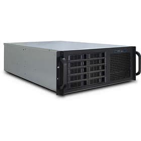 Inter-Tech IPC 4U-4410 (Silver/Svart)