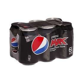 Pepsi Max Burk 0,33l 6-pack