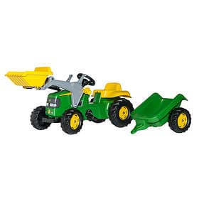 Rolly Toys Kid John Deere + Kid Trailer & Kid Loader