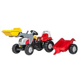 Rolly Toys Kid Steyr 6165 CVT + Kid Trailer & Kid Loader