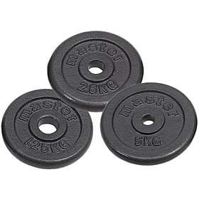 Master Fitness Skolvikter 25mm 0,5kg