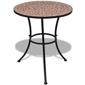 vidaXL Mosaik Bord Ø60cm