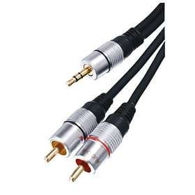 HQ Super Silver 3.5mm - 2RCA 1,5m