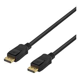 Deltaco DisplayPort - DisplayPort (with latches) 20m