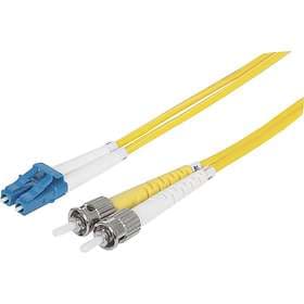 Intellinet Singlemode OS2 9/125 LC - ST LSZH 2m