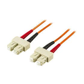 Deltaco Multimode OM1 62,5/125 SC - SC 0,5m