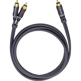 Oehlbach Booom! Y Subwoofer 2RCA - 1RCA 3m