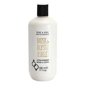 Alyssa Ashley Musk Hand & Body Moisturiser 500ml