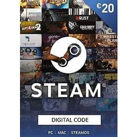 Steam Gift Card - 20 EUR