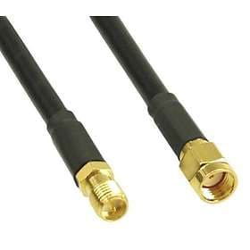 InLine 75dB Antenna RP-SMA - RP-SMA M-F 20m