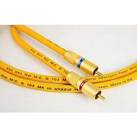 Van den Hul The D-102 III Hybrid 2RCA - 2RCA 0,8m