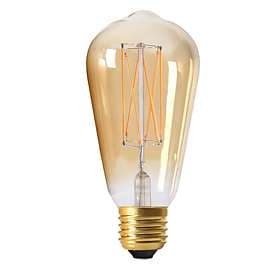 PRhome Elect LED Edison Gold 130lm 2100K E27 2,5W (Ø64, Dimbar)