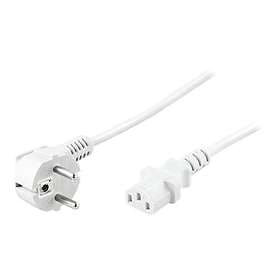MicroConnect CEE 7/7 (angled) - IEC C13 1,8m