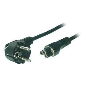 MicroConnect CEE 7/7 (angled) - IEC C5 1,8m