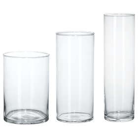 IKEA Cylinder Vaser 280-170mm 3-pack