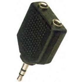MicroConnect 3.5mm - 2x3.5mm M-F Adapter
