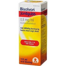 Bisolvon Jordgubb 0,8mg/ml 125ml Flytande