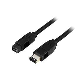 Deltaco Firewire 800 9-Pin - 400 6-Pin 4,5m
