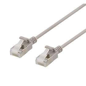 Deltaco Slim U/FTP Cat6a RJ45 - RJ45 LSZH 3m