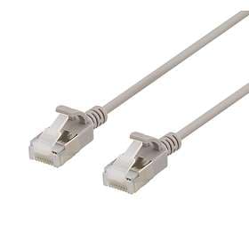 Deltaco Slim U/FTP Cat6a RJ45 - RJ45 LSZH 0,5m
