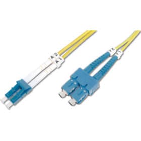 Digitus Singlemode OS2 9/125 LC - SC/APC 1m