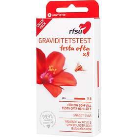 RFSU Testa Ofta Graviditetstest Sticka 8-pack