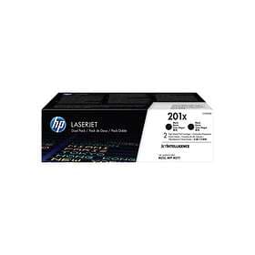 HP 201X (Svart) 2-pack