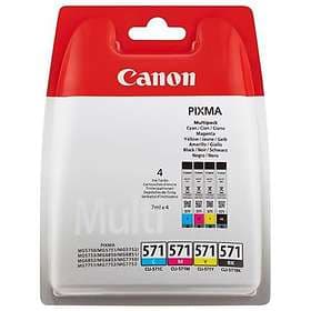 Canon CLI-571XL (Svart/Cyan/Magenta/Gul)