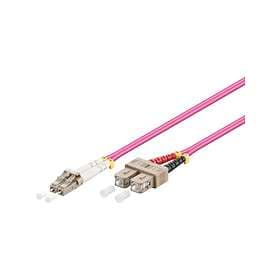 Goobay Multimode OM4 50/125 LC - SC 0,5m