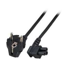MicroConnect CEE 7/7 - IEC C5 (2x angled) 5m