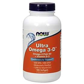 Now Foods Ultra Omega 3-D 180 Kapslar