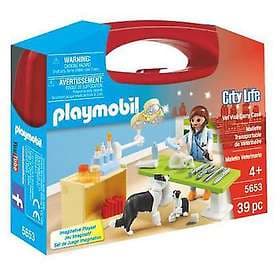 Playmobil City Life 5653 Vet Visit Carry Case