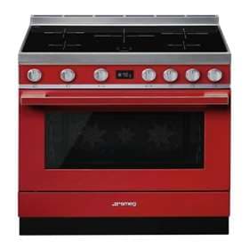 SMEG CPF9IPR (Röd)